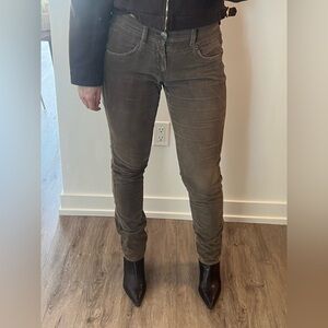 Y2K Vintage Brown Corduroy Pants